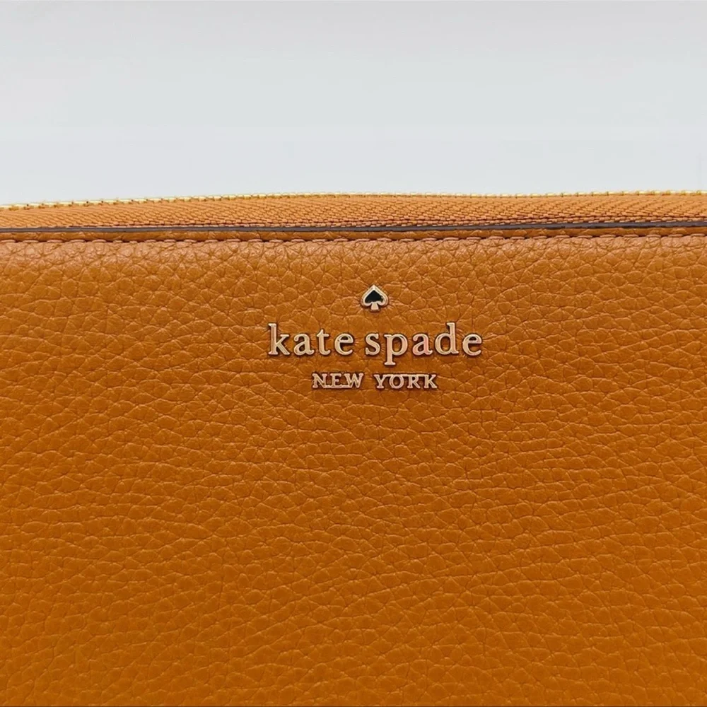 Kate Spade Leila Large Continental Wallet Brown - Picture 5 of 9